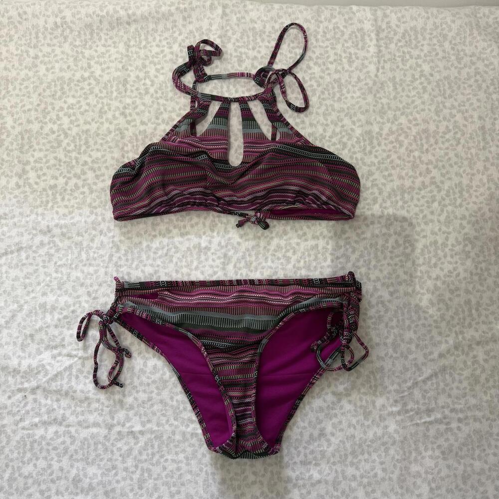 Bikini Lab Bikini Set‎ Size L Women's High Neck Tie Up